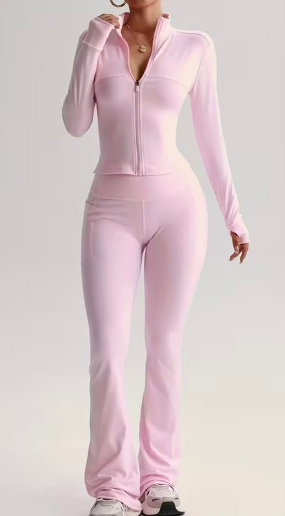 HerVitalities™ Sculpt & Flow Pilates Set — Premium Aesthetic Activewear for Women