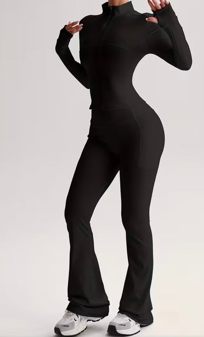 HerVitalities™ Sculpt & Flow Pilates Set — Premium Aesthetic Activewear for Women