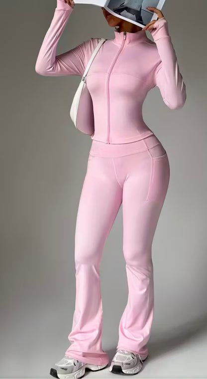 HerVitalities™ Sculpt & Flow Pilates Set — Premium Aesthetic Activewear for Women