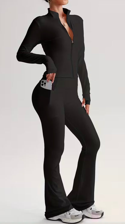 HerVitalities™ Sculpt & Flow Pilates Set — Premium Aesthetic Activewear for Women